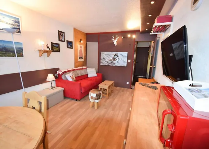 Résidence Le France - 2 Pers - Le France - Plagne Centre - Classé 2 3 Cristaux Mae-9454 Apartamento La Plagne